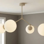 Space lampa sufitowa 4xE14 mokka/biały 1703/4