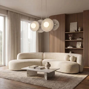 Umbra lampa wisząca 4xG9 biała 1727/4