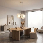 Umbra lampa wisząca 4xG9 biała 1727/4