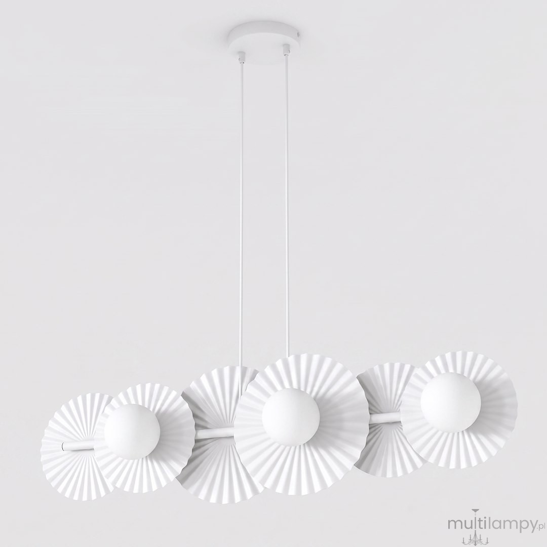 Umbra lampa wisząca 6xG9 biała 1727/6