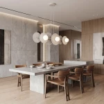 Umbra lampa wisząca 6xG9 biała 1727/6