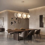 Umbra lampa wisząca 6xG9 biała 1727/6
