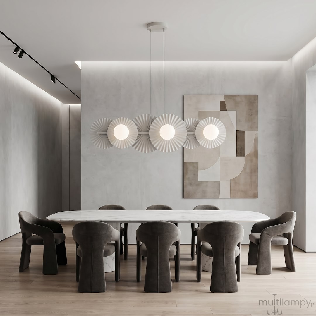 Umbra lampa wisząca 6xG9 biała 1727/6