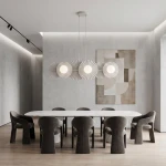 Umbra lampa wisząca 6xG9 biała 1727/6