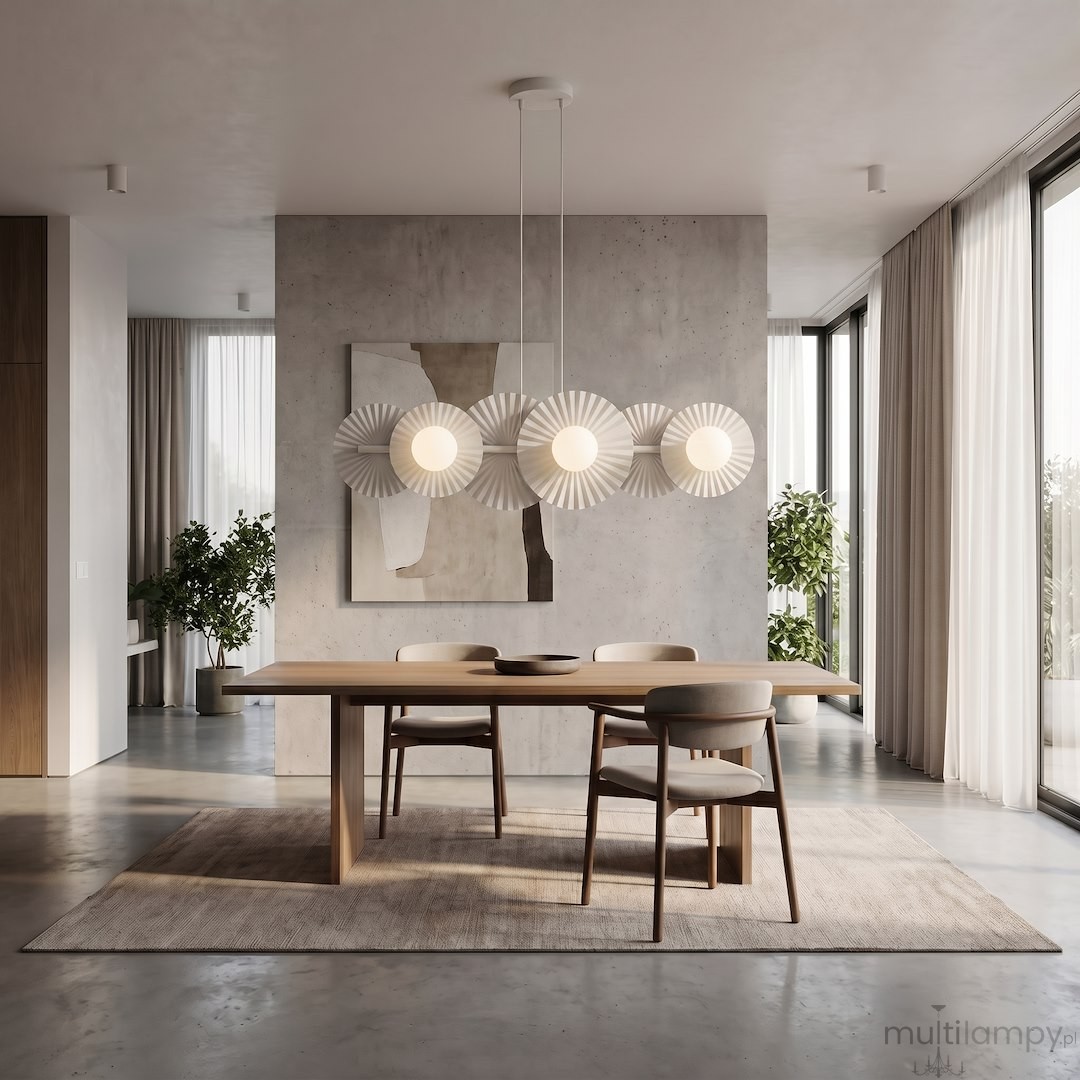 Umbra lampa wisząca 6xG9 biała 1727/6