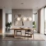 Umbra lampa wisząca 6xG9 biała 1727/6