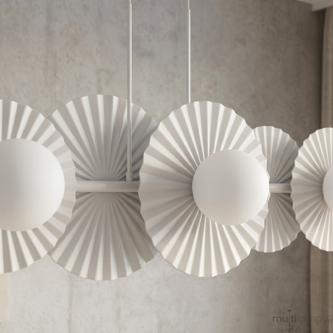 Umbra lampa wisząca 6xG9 biała 1727/6