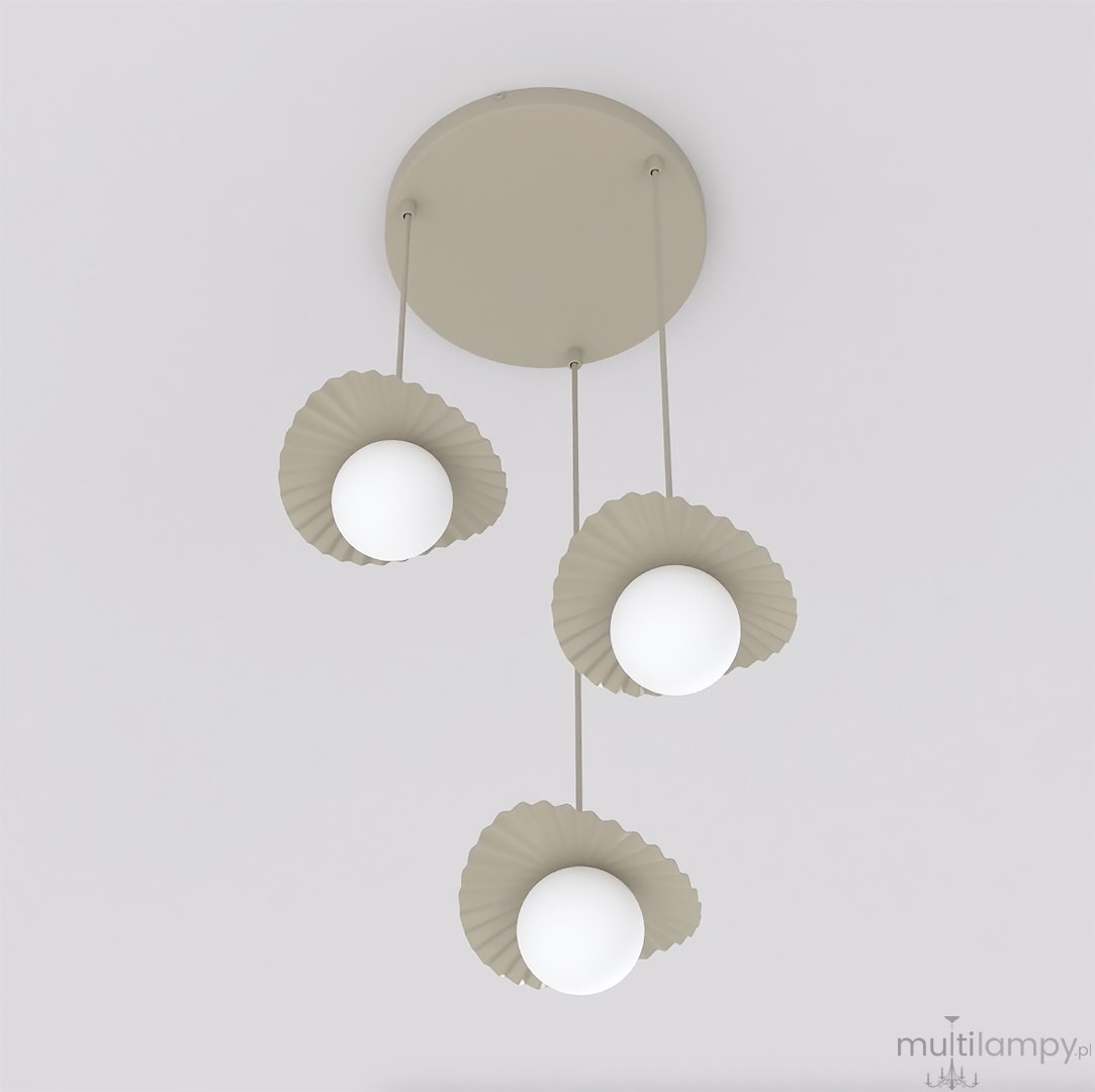 Flora lampa wisząca 3xG9 mokka 1760/3