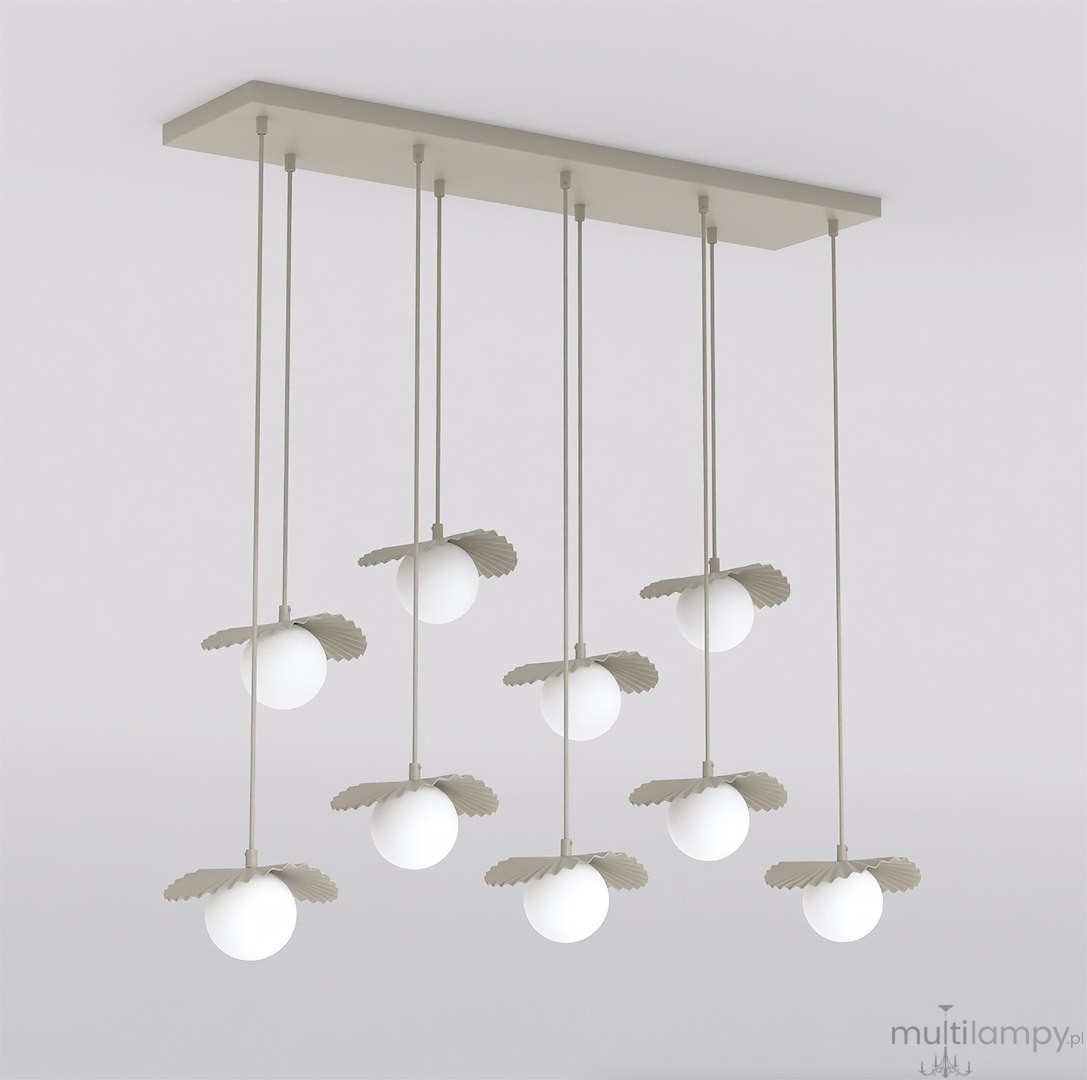 Flora lampa wisząca 9xG9 mokka 1760/9