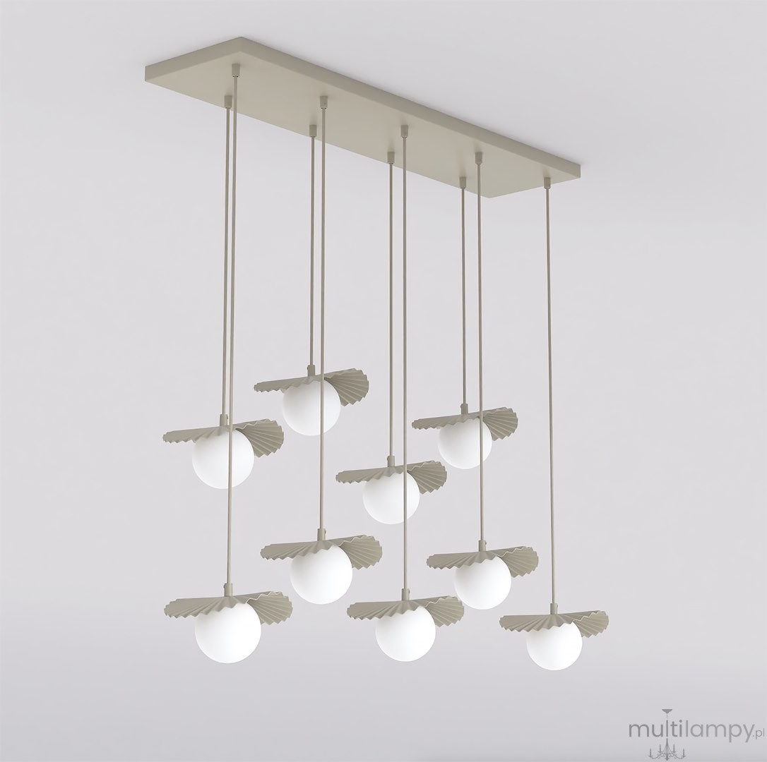 Flora lampa wisząca 9xG9 mokka 1760/9