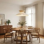 Softa lampa wisząca 1xE27 mokka/rattan 1771/1
