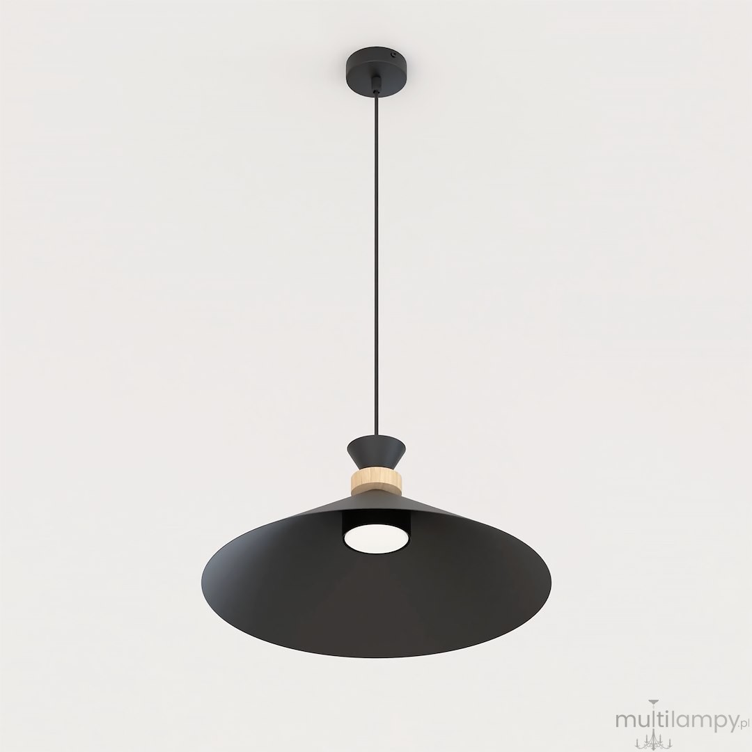 Olivo D40 lampa wisząca 1xGX53 czarna 1748/1M