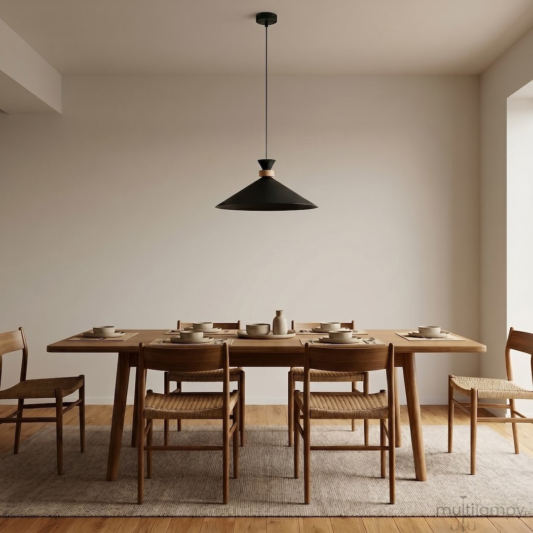 Olivo D40 lampa wisząca 1xGX53 czarna 1748/1M