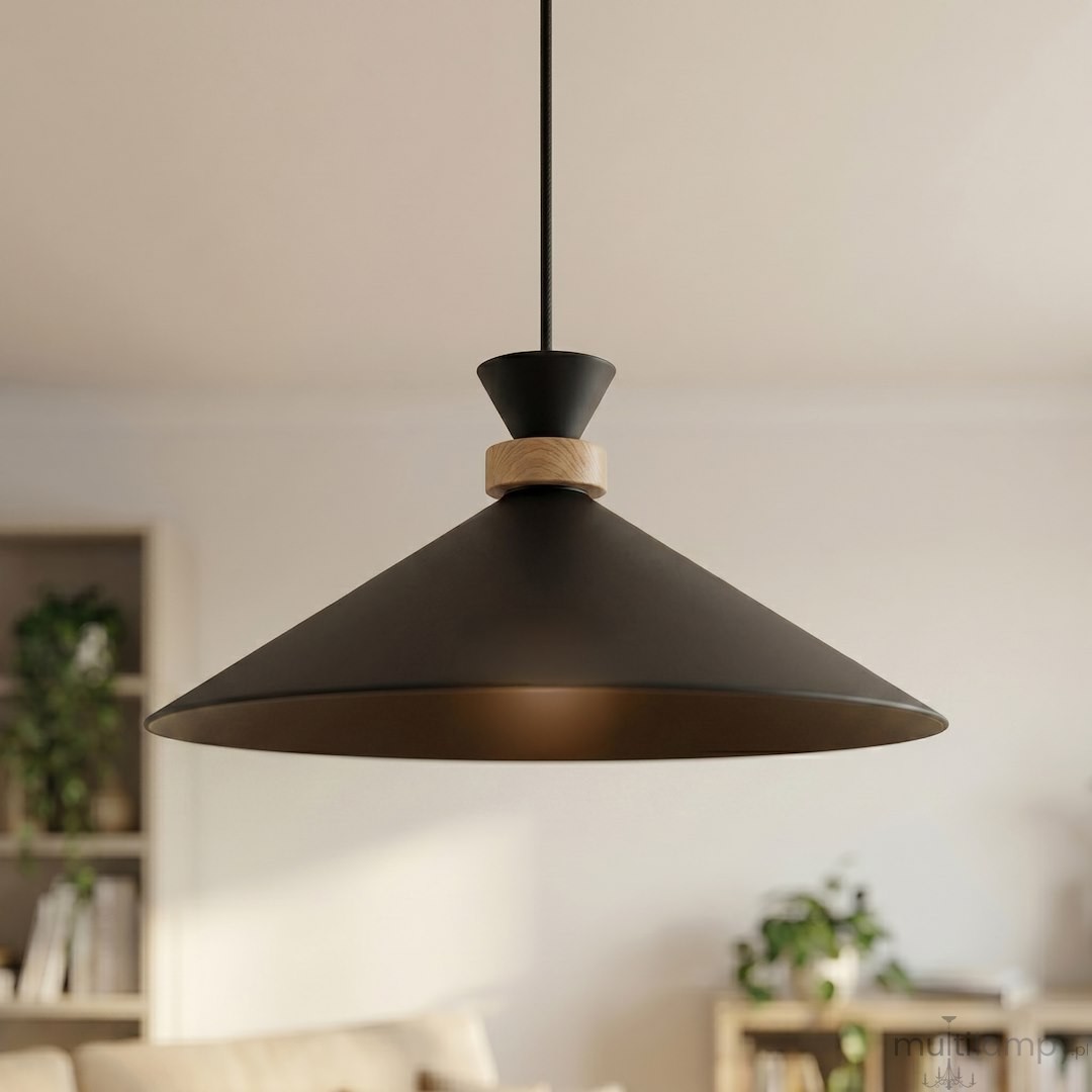 Olivo D40 lampa wisząca 1xGX53 czarna 1748/1M