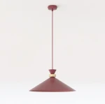 Olivo D40 lampa wisząca 1xGX53 burgund 1751/1M