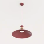 Olivo D40 lampa wisząca 1xGX53 burgund 1751/1M