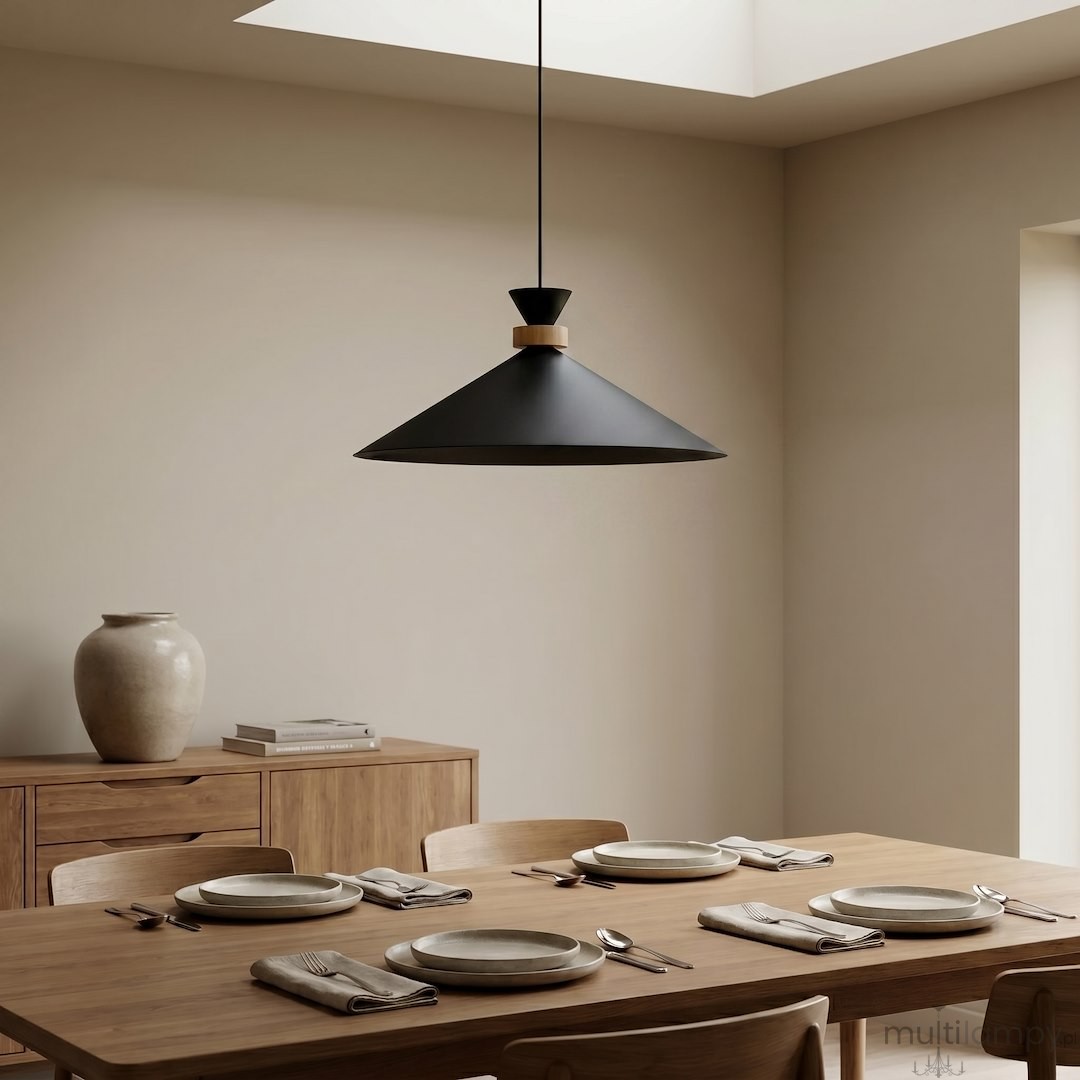 Olivo D50 lampa wisząca 1xGX53 czarna 1748/1L