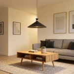Olivo D50 lampa wisząca 1xGX53 czarna 1748/1L