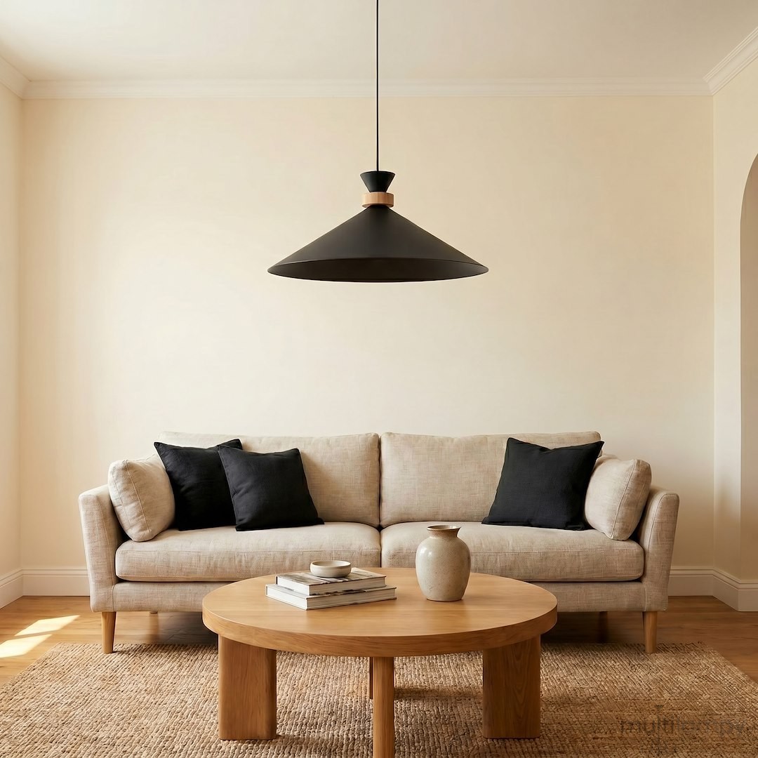 Olivo D50 lampa wisząca 1xGX53 czarna 1748/1L