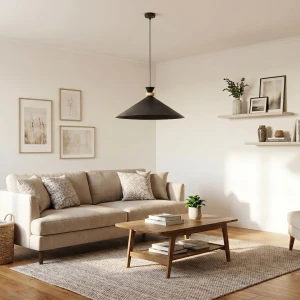 Olivo D50 lampa wisząca 1xGX53 czarna 1748/1L
