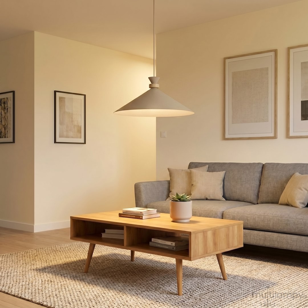 Olivo D50 lampa wisząca 1xGX53 mokka 1750/1L