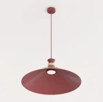 Olivo D50 lampa wisząca 1xGX53 burgund 1751/1L