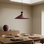 Olivo D50 lampa wisząca 1xGX53 burgund 1751/1L