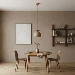 Geo lampa wisząca 1xE27 mokka 1756/1