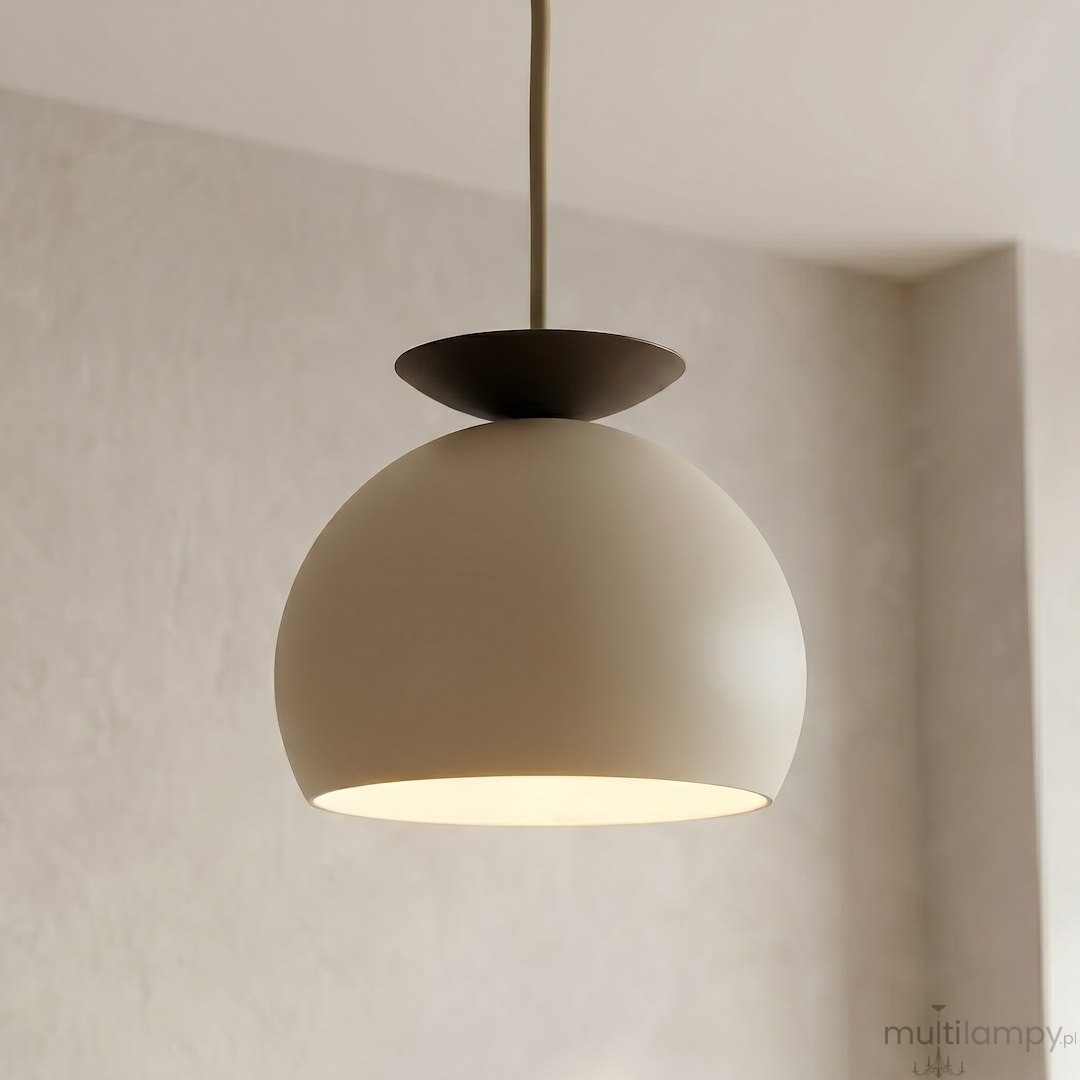 Geo lampa wisząca 1xE27 mokka 1756/1