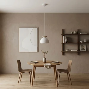 Geo lampa wisząca 1xE27 biała 1757/1
