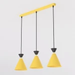 Klever lampa wisząca 3xE14 pomarańczowa 1742/3