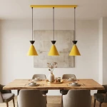 Klever lampa wisząca 3xE14 pomarańczowa 1742/3