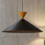 Ralf D50 lampa wisząca 1xGX53 czarna/pomarańczowa 1746/1L