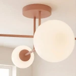 Roma lampa sufitowa 4xE14 koral/biały 1846/4