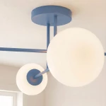 Roma lampa sufitowa 4xE14 niebieska/biały 1845/4