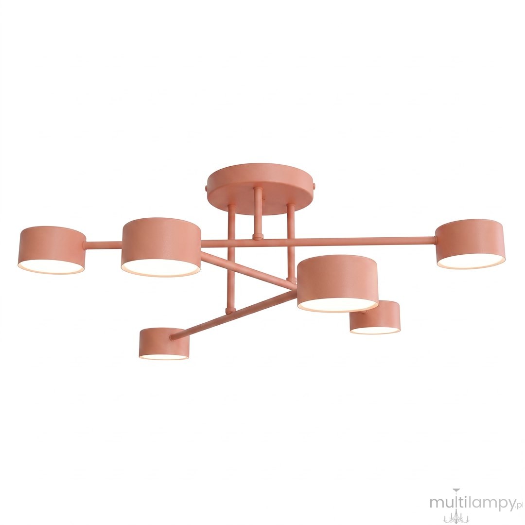 Halo lampa sufitowa 6xGX53 koral 1840/6