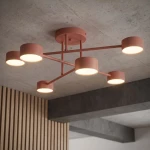 Halo lampa sufitowa 6xGX53 koral 1840/6