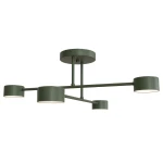 Halo lampa sufitowa 4xGX53 zielona oliwka 1841/4