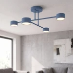 Halo lampa sufitowa 4xGX53 niebieska 1839/4