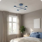 Halo lampa sufitowa 4xGX53 niebieska 1839/4