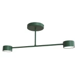 Halo lampa sufitowa 2xGX53 zielona oliwka 1841/2