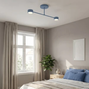Halo lampa sufitowa 2xGX53 niebieska 1839/2