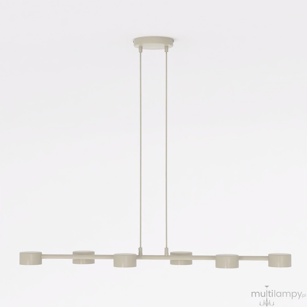 Megara lampa wisząca 6xGX53 mokka 1707/6