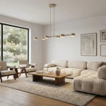 Megara lampa wisząca 6xGX53 mokka 1707/6