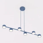Megara lampa wisząca 6xGX53 niebieska 1842/6