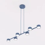 Megara lampa wisząca 6xGX53 niebieska 1842/6