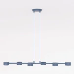 Megara lampa wisząca 6xGX53 niebieska 1842/6