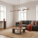 Megara lampa wisząca 8xGX53 koral 1843/8