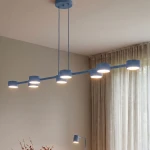 Megara lampa wisząca 8xGX53 niebieska 1842/8