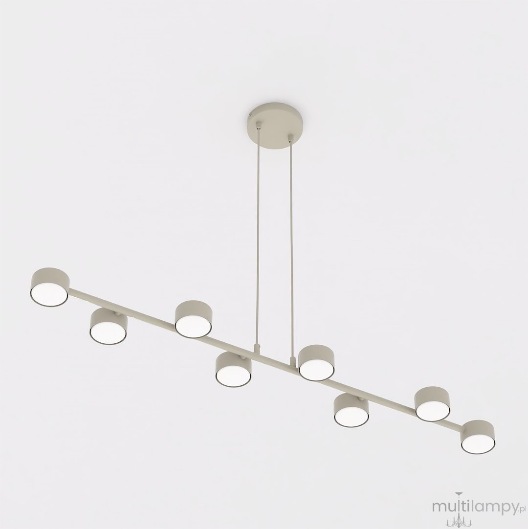 Megara lampa wisząca 8xGX53 mokka 1707/8